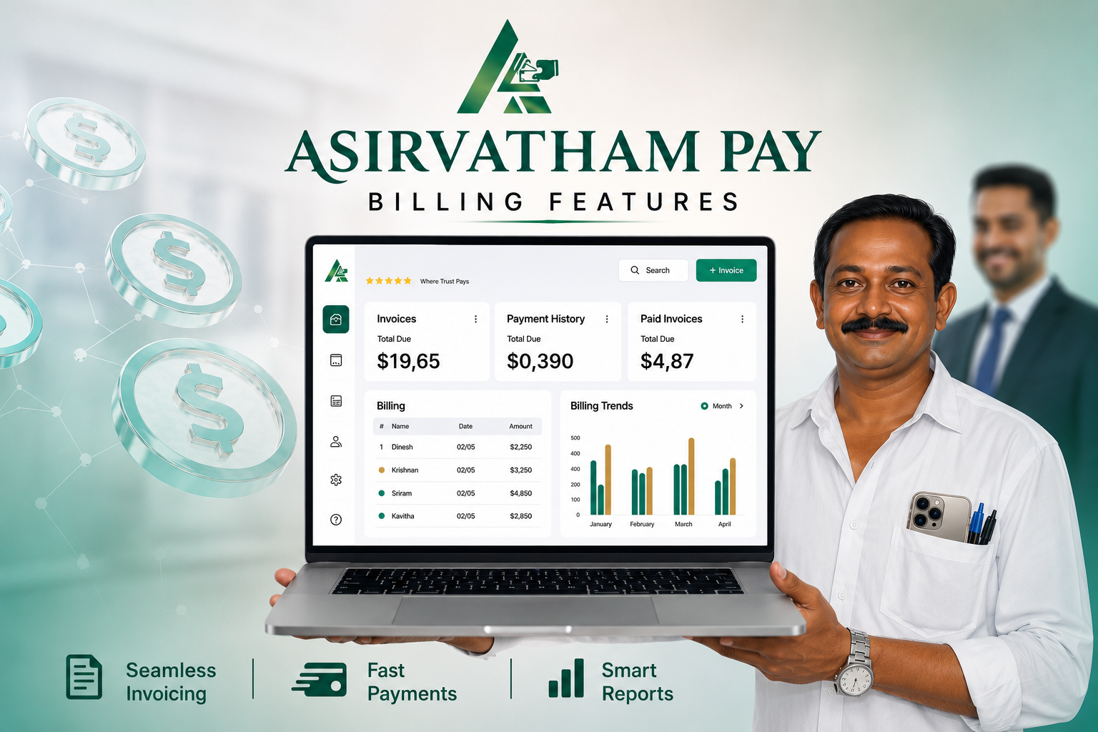 Asirvatham Pay Feature Videos